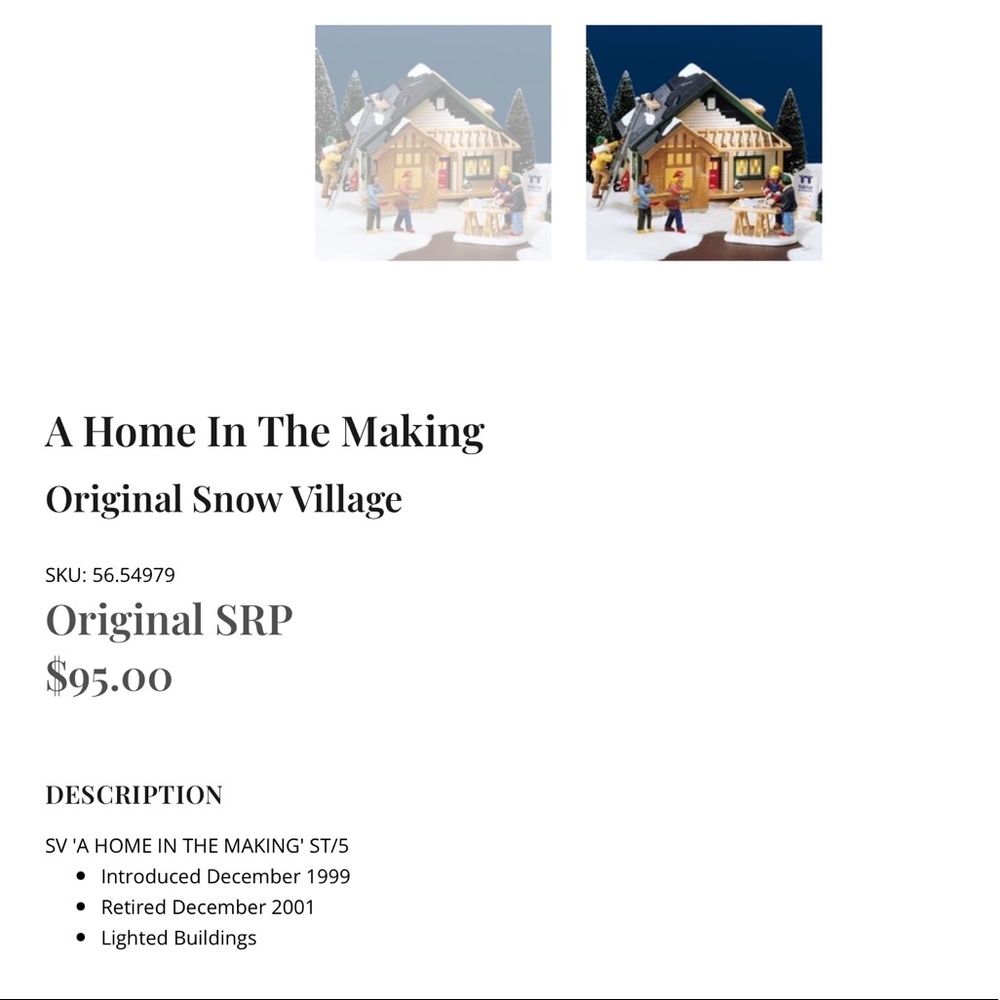 Dept 56 Habitat for Humanity Snow Village House in original box. - Picture 4 of 11
